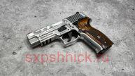 KJW SigSauer P226 6мм green gas " Custom" - деревянные наклакдки
